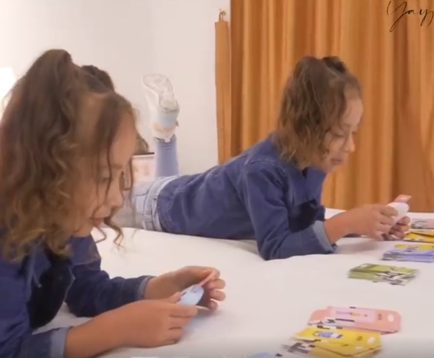 Talking Flash Cards for Kids – 200+ Words Pocket Vocab Learning Toy (Rechargeable)